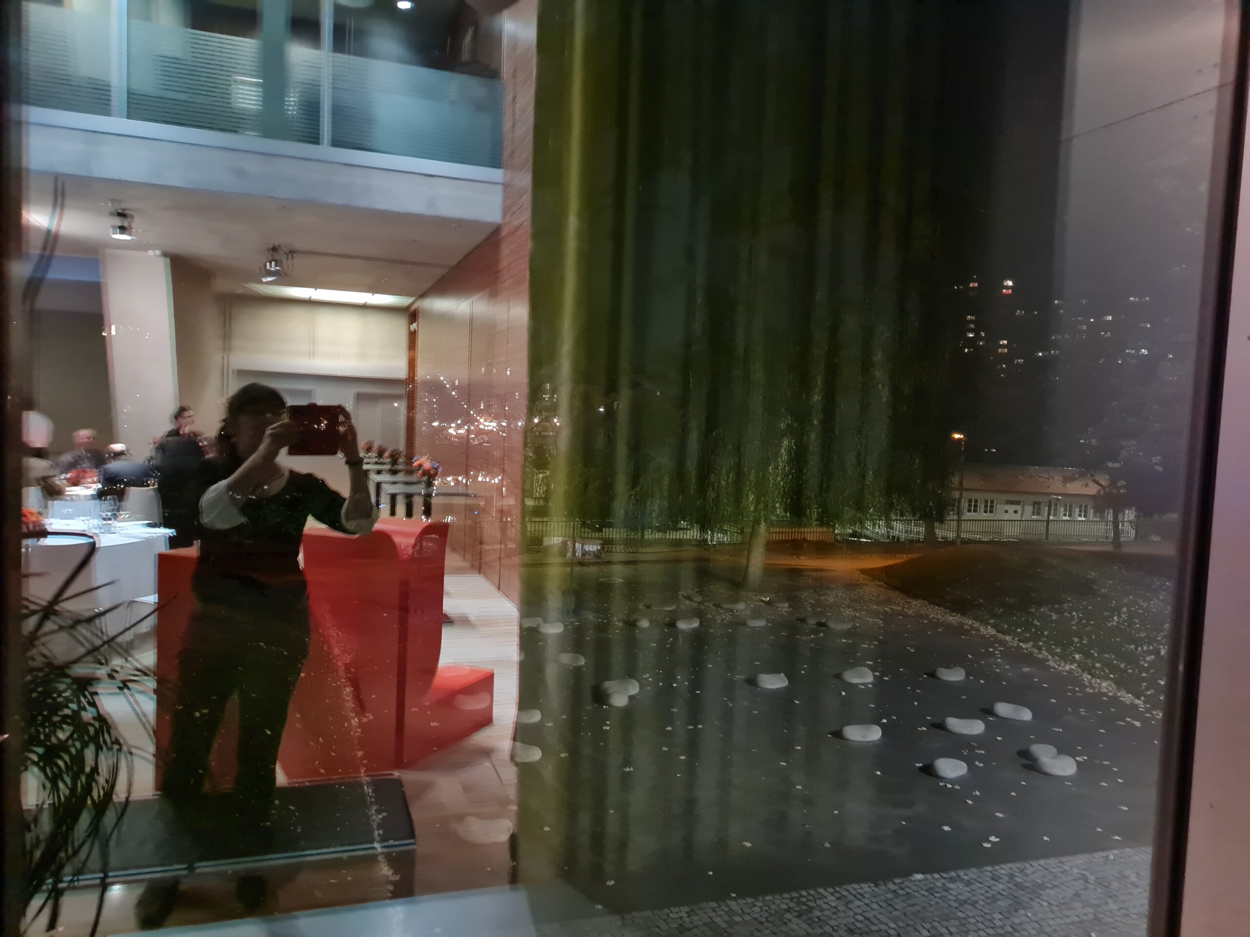 Beim Empfang im Saal der Niederländischen Botschaft. (Copyright: Cornelia Saxe)