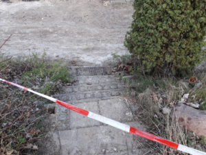 Ehemalige Treppen zum Restaurant "Zum kleinen Inselblick