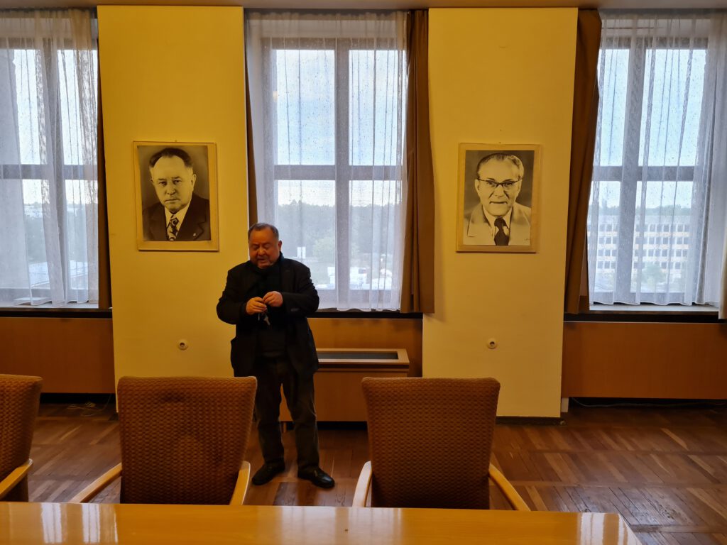 Der alte Konferenzraum im Funkhaus (Copyright: Cornelia Saxe)