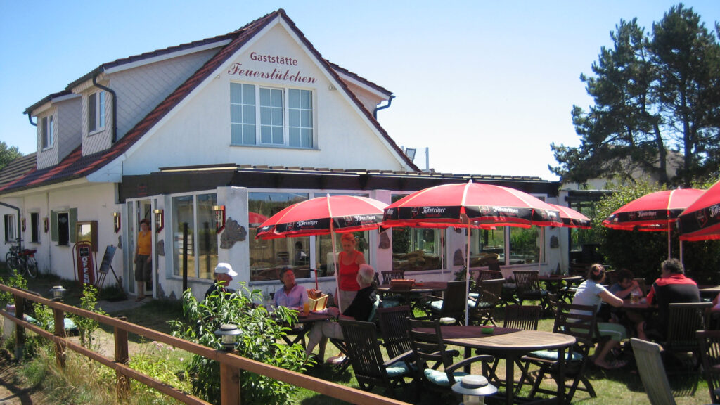 Die Gaststätte "Feuerstübchen" 2006 auf Hiddensee in Vitte (Copyright: Kerstin Feuer)