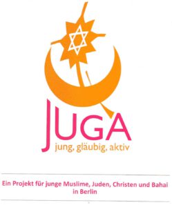 Symbol der Gruppe Juga (Jung, gläubig, aktiv) Copyright: Juga
